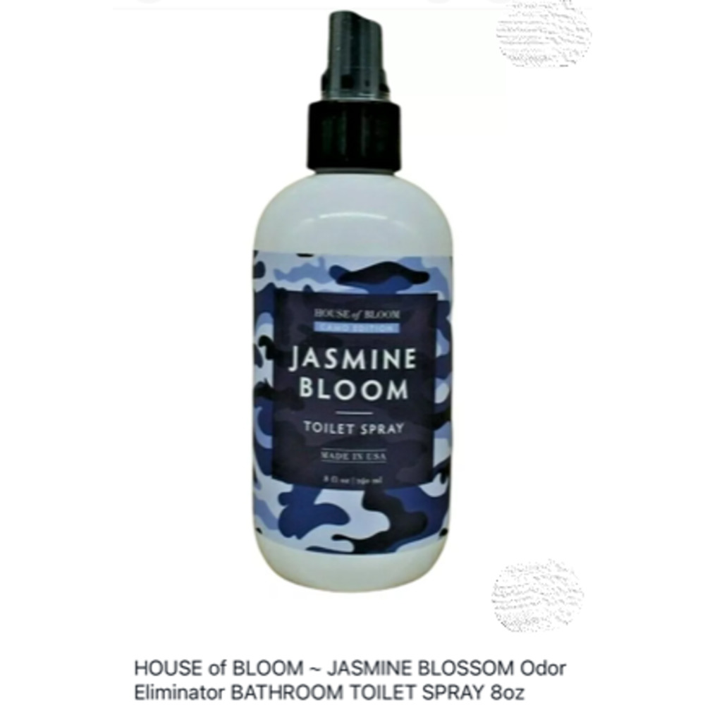 House of Bloom Jasmine Bloom Toilet Spray - New